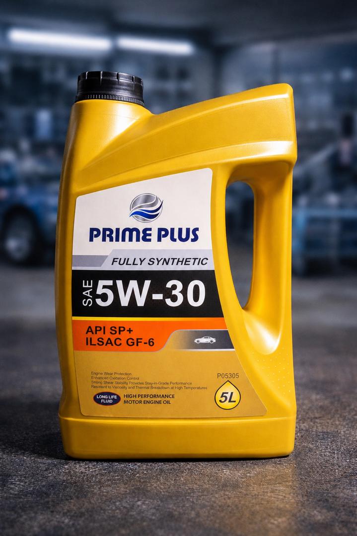 Prime Plus 5W-30 bottle